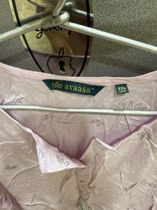 Avaasa Floral Button-Up Top XXL