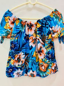 Floral Off-Shoulder Top