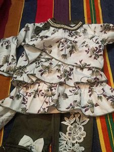 Floral Girls Top