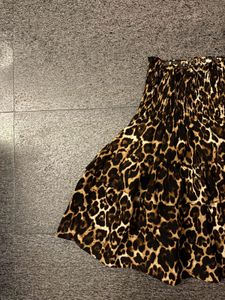 Y2K Leopard Print Tube Top