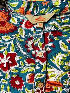 Multicolour Flower Print Kurti