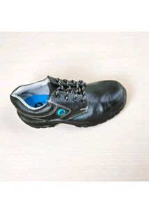 Bata Original Black Leather Safety Shoes