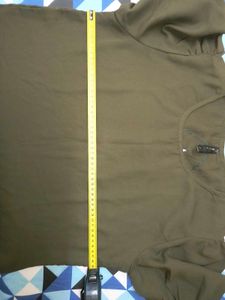 Olive Green Casual Top