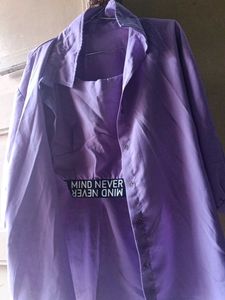 Cute Lavender Crop Top