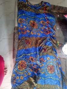 Anarkali Kurti With Shrug For Sale