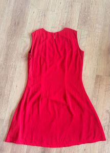 Red Sleeveless Dress
