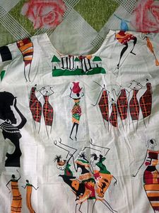 very beautiful cotton kurti 🔥