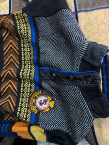 Stylish Patterned Knit Sweater