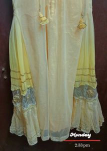 Yellow Embroidered Kurta Set