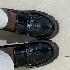 Black K Loafer