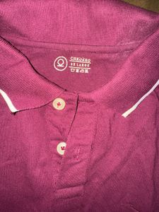 Burgundy Long Sleeve Shirt