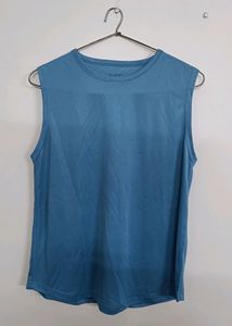 Blue Gym T Shirt.
