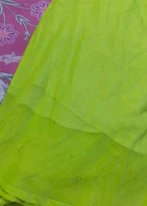 Aayna Women Solid Cotton Silk Anarkali Kurta