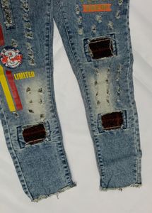 Boys’ Distressed Light Blue Jeans - Size 32