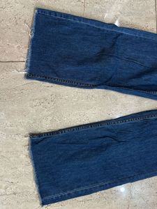 Wide Leg Denim Jeans