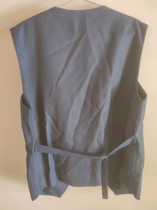 Combo Men Blue Coat Blazer Waistcoat