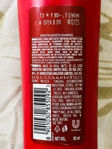 TRESemme Keratin Smooth Shampoo 85ml