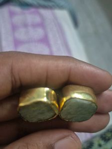 Square  natural Stone Earrings