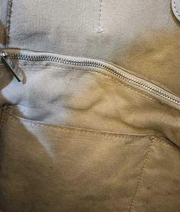 Zara Cream Tote Bag.