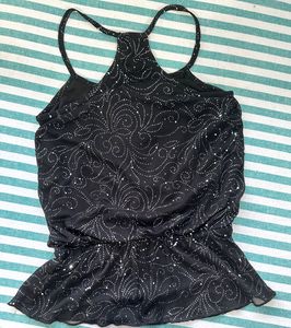 Black Spaghetti Strap Top