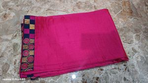 Elegant Pink Saree