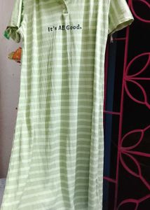 Green Plaid Dress