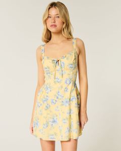 NWT Hollister Sofia Button Front Mini Dress