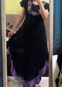 Boho Black Dress
