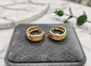 Intricate texture Hoop Earrings