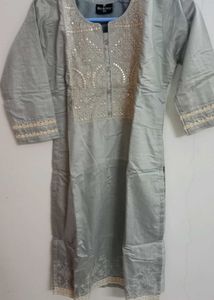 Elegant Embroidered Kurta