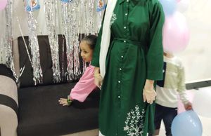 Green Embroidered Tunic