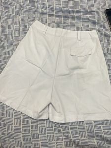 Tokyo Talkies White Shorts