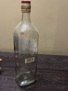 Empty Bottle Of Red Lebel Jonnie Walker