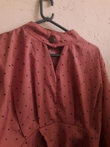 Pink cute Korean Crop Top S Or M Size
