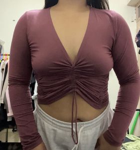 (SALE₹400)Long Sleeve, Length Adjustable Top
