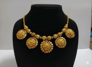 Elegant Gold-Tone Necklace