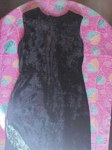 Black Velvet Dress