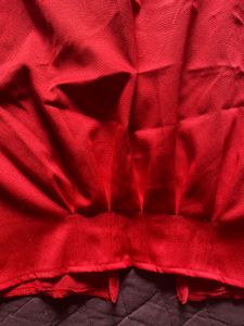 Red Crop Top