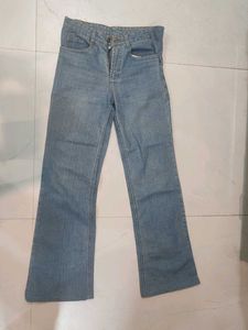 Vintage Light Wash Flare Jeans