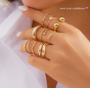 Trending Set of 10 Stackable Finger Ring💗💗