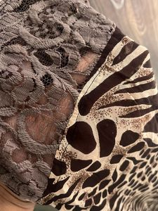 Leopard Print stiched  Kurta