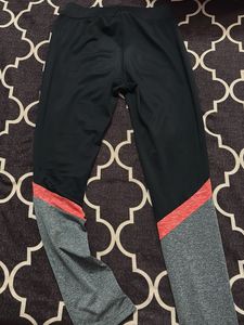 Black Stretchable Gym Tights Leggings