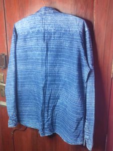 Striped Denim Shirt