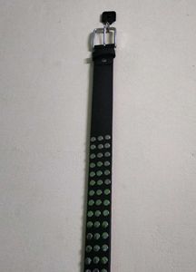 Black Studded Punk Rock Belt - UnisexFashion Acces