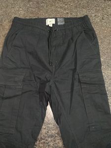 H&amp;M Black Cargo Pants
