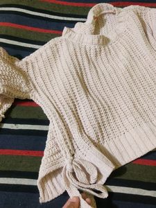 Woolen Crop Top