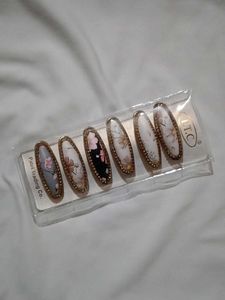 Floral saree pins- 6 Pack