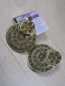 Set Of 3 Earrings, Two Traditional and One Western