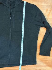 Men's Black Full-Zip Jacket