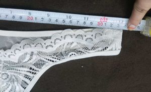 White Lace Thong🖤